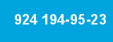 924 194-95-23 924 194-95-23